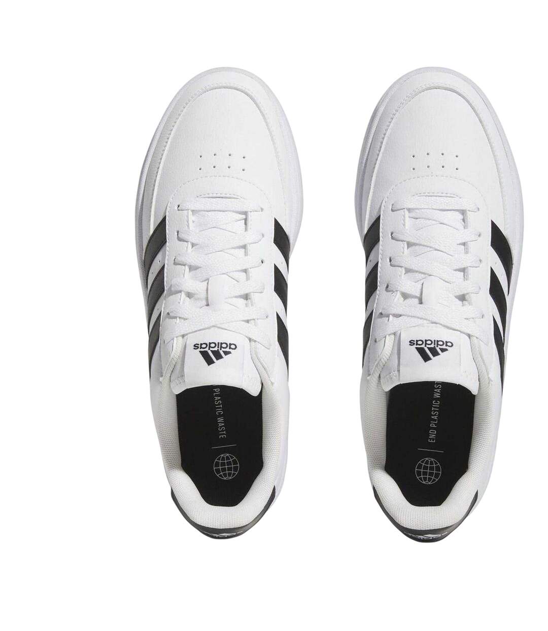 Baskets Breaknet 2.0 Homme Blanc Noir Adidas-3