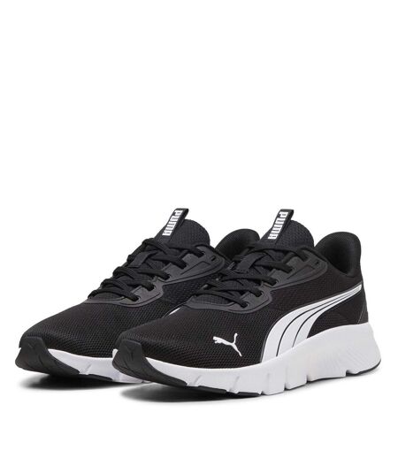 Womens/ladies Cushioned Trainers Black White Puma