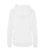 Sweat À Capuche Basic Femme Blanc Build Your Brand-3
