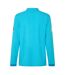 Polo De Cricket Manches Longues Motif/style Cricket D´angleterre Homme Bleu Atoll Bleu Danube Castore-3