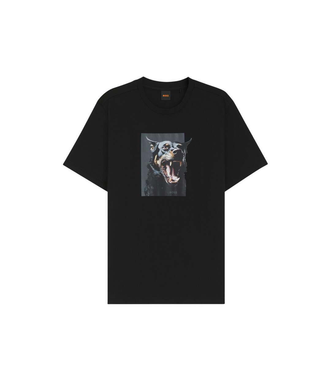 T-shirt Motif/style Doberman Adulte Noir Boss-2