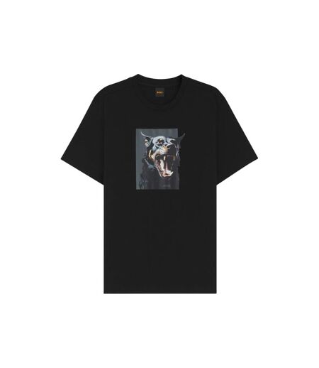 T-shirt Motif/style Doberman Adulte Noir Boss