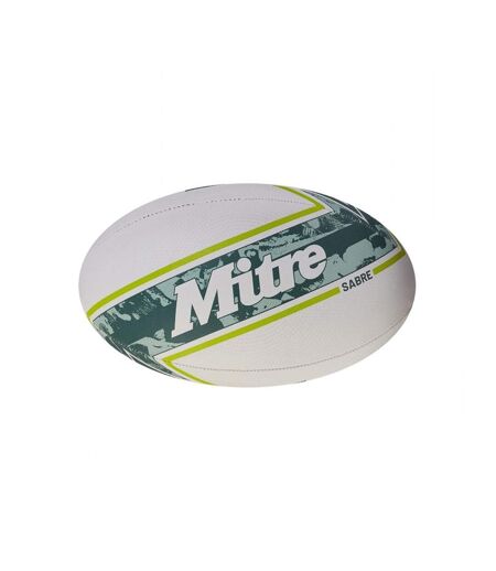 Ballon De Rugby Sabre Taille 5 Blanc Mitre