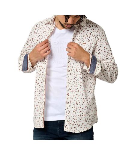 Chemise Blanche à Motifs Homme Kaporal KEVYH24 - XXL