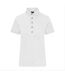 Polo femme manches courtes - JN1301 - blanc