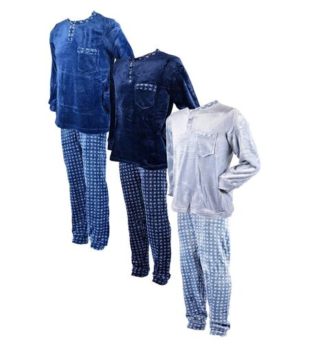 Pyjama Homme POLAIRE ECO 2540 MARINE