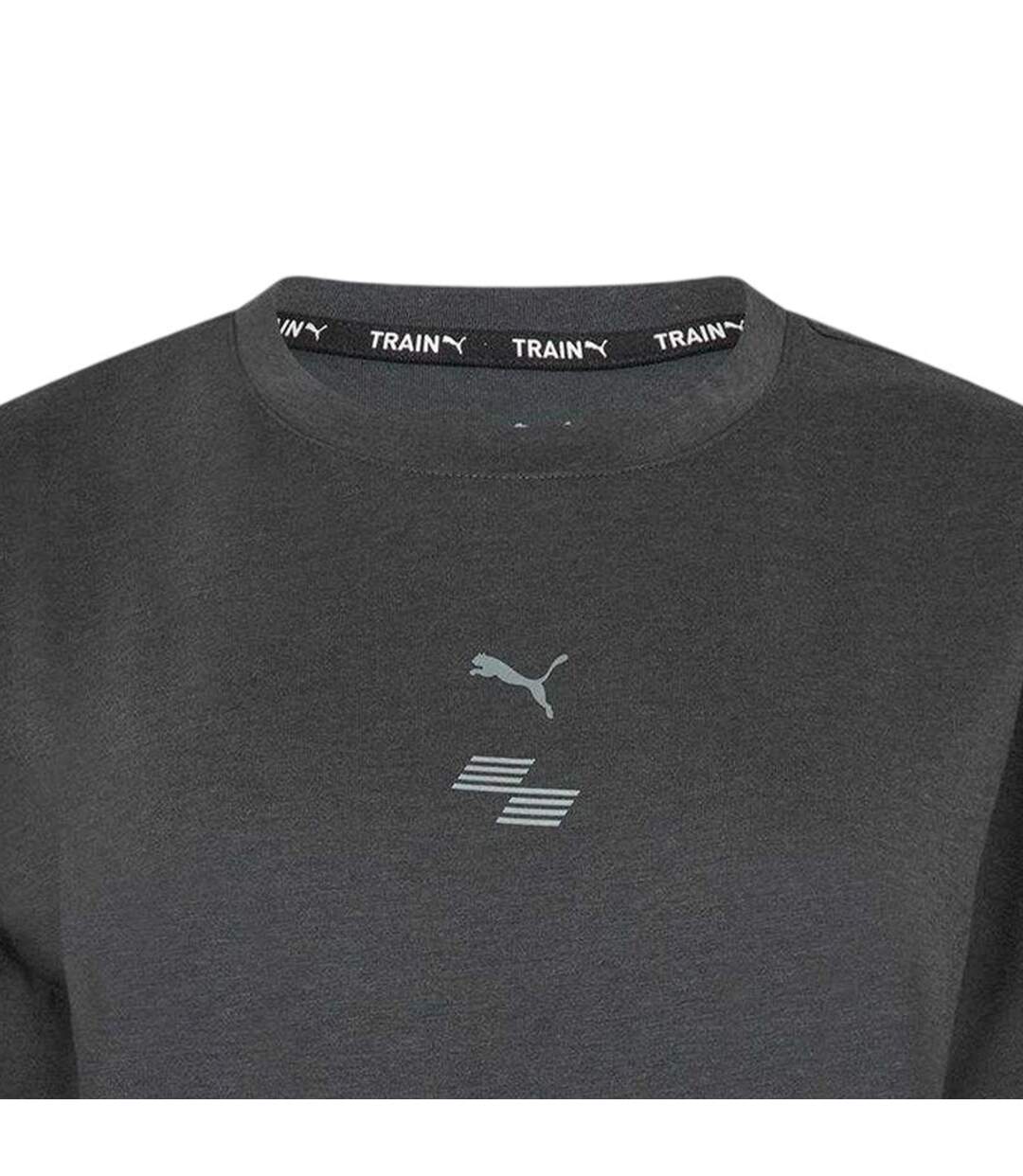 Womens/ladies Hyrox Performance Gym Top Dark Grey Puma-3