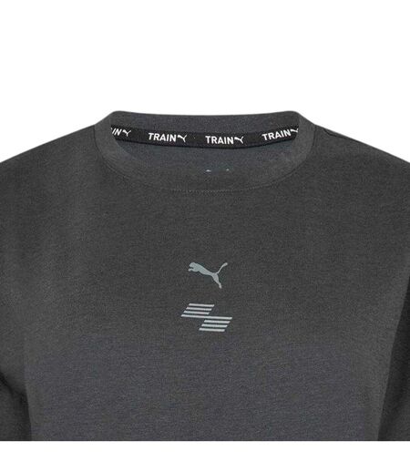 Womens/ladies Hyrox Performance Gym Top Dark Grey Puma