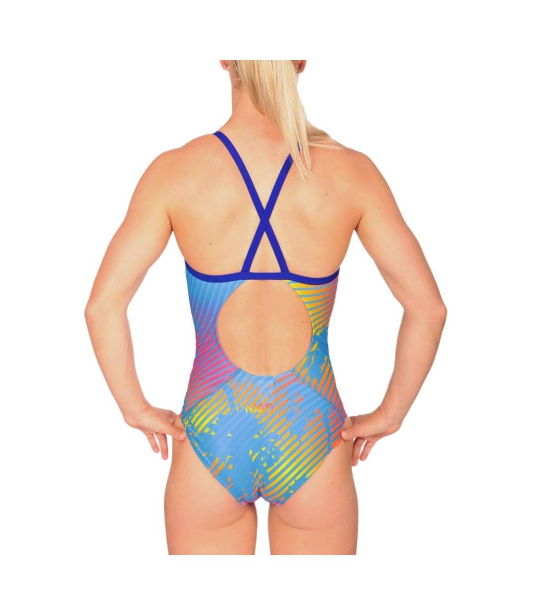 Maillot de bain bleu femme mako nereid florida-2