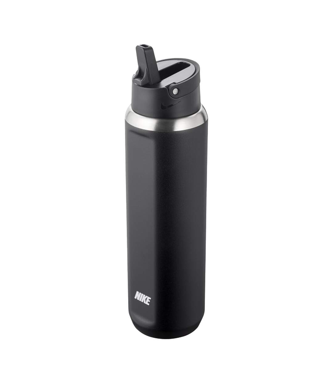 Recharge Straw Water Bottle One Size Black Nike-2