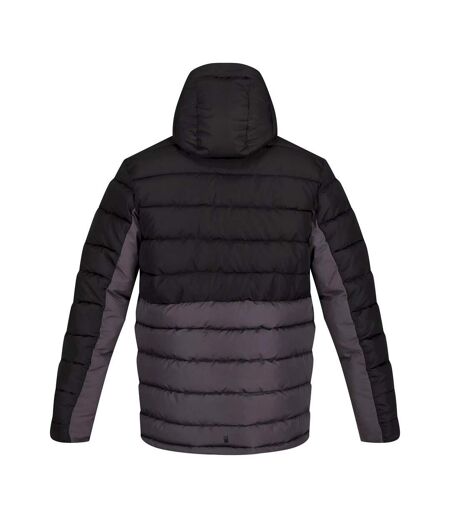 Mens Nevado Vi Padded Jacket Black Dark Grey Regatta