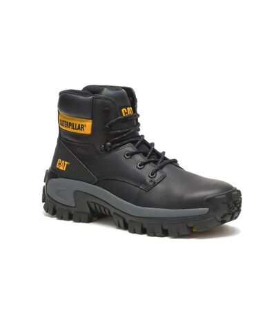 Caterpillar Mens Invader Safety Boots (Black/Yellow) - UTFS9215
