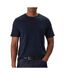 T-Shirt marine homme calvin klein jeans supima-1