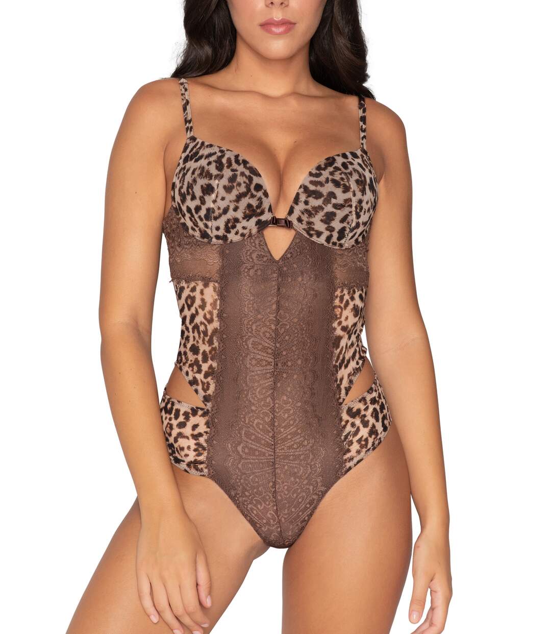 Body super push-up Leopard Luna Splendida