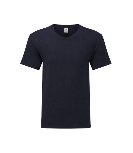 T-shirt Iconic Homme Bleu Marine Fruit Of The Loom