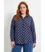 Chemisier chic, imprimé pois-1