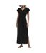 Robe longue noire femme jdy life-1
