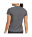 T-Shirt de sport gris femme adidas crew-2
