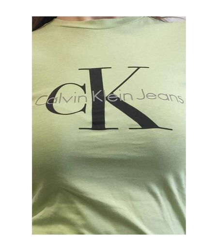 T-shirt Femme Vert Calvin Klein