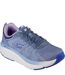 Womens/ladies delta trainers blue/lavender Skechers