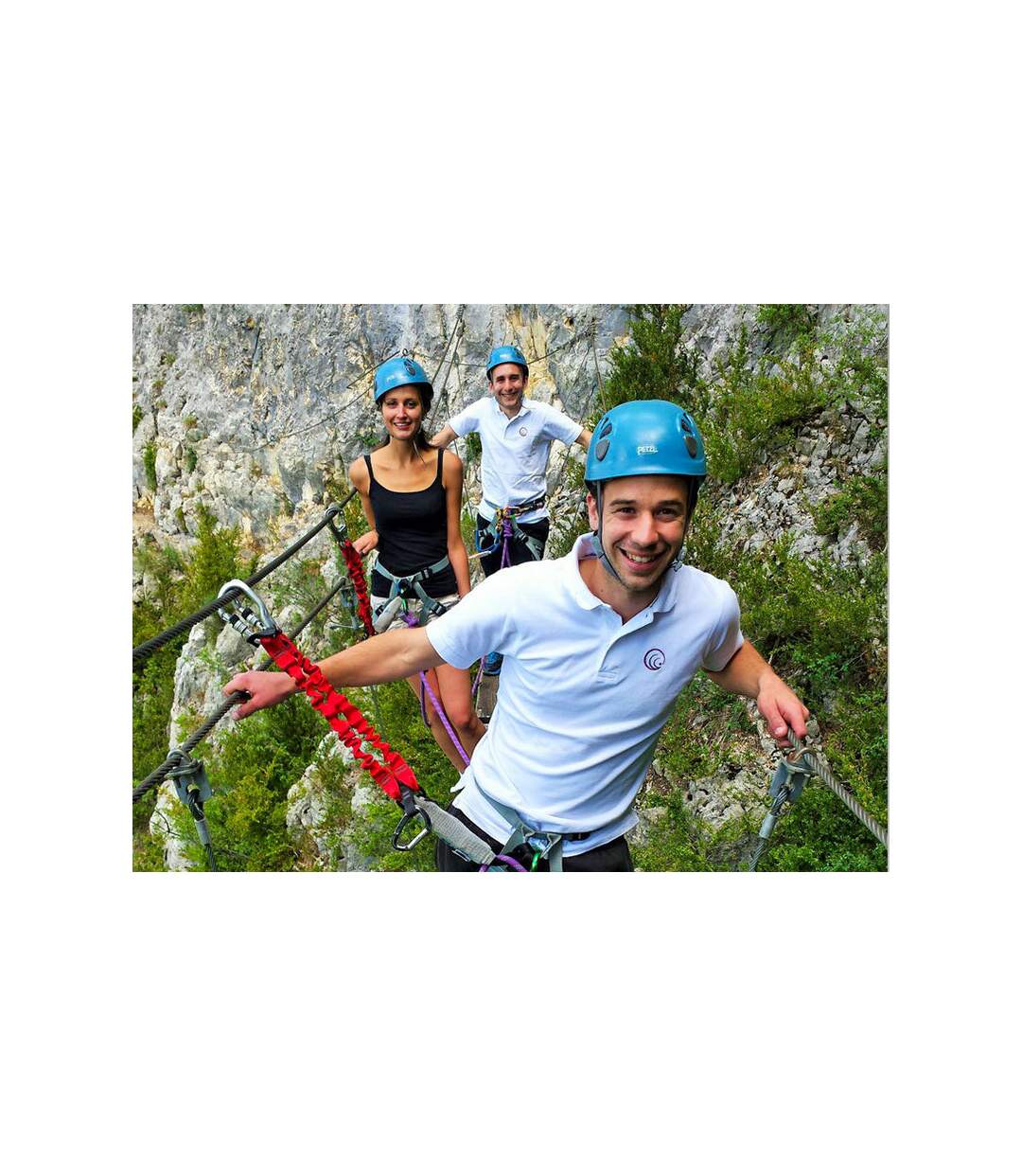 Parcours via ferrata de la Tour du Jallouvre près de Megève pour 2 confirmés - SMARTBOX - Coffret Cadeau Sport & Aventure-2