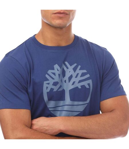 T-shirt Homme Bleu Timberland