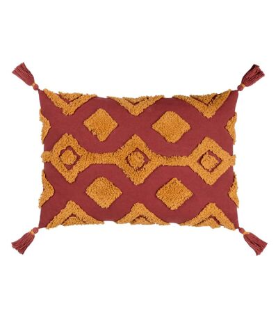 Furn Dharma Tufted Throw Pillow Cover (Sunset) (35cm x 50cm) - UTRV3092