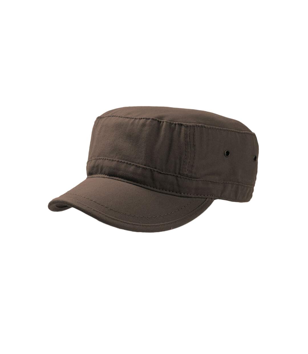 Casquette militaire style urbain mixte marron Atlantis