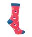 Miss Sparrow - Ladies Boat Patterned Breathable Novelty Bamboo Socks