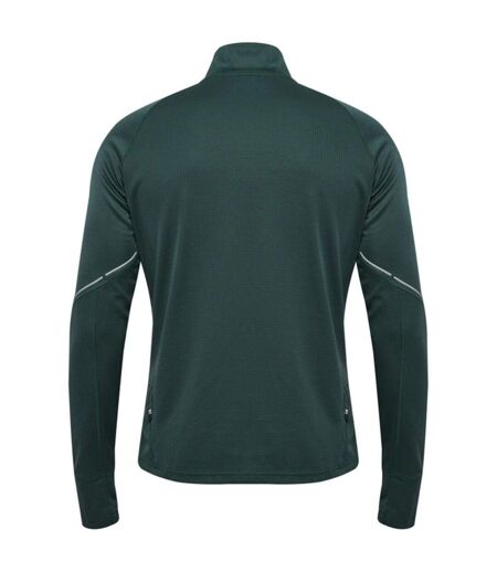 Mens Power Logo Half Zip Track Top Green Gables Newline