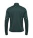 Mens Power Logo Half Zip Track Top Green Gables Newline-2