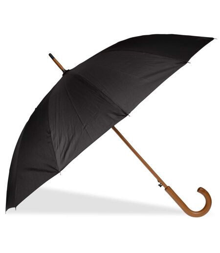Isotoner Parapluie mixte adulte canne deluxe bois ouverture automatique