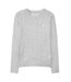 Womens/ladies Tinsbury Cable Knit Merino Wool Slim Long-sleeved Jumper Grey Marl Jack Wills-2
