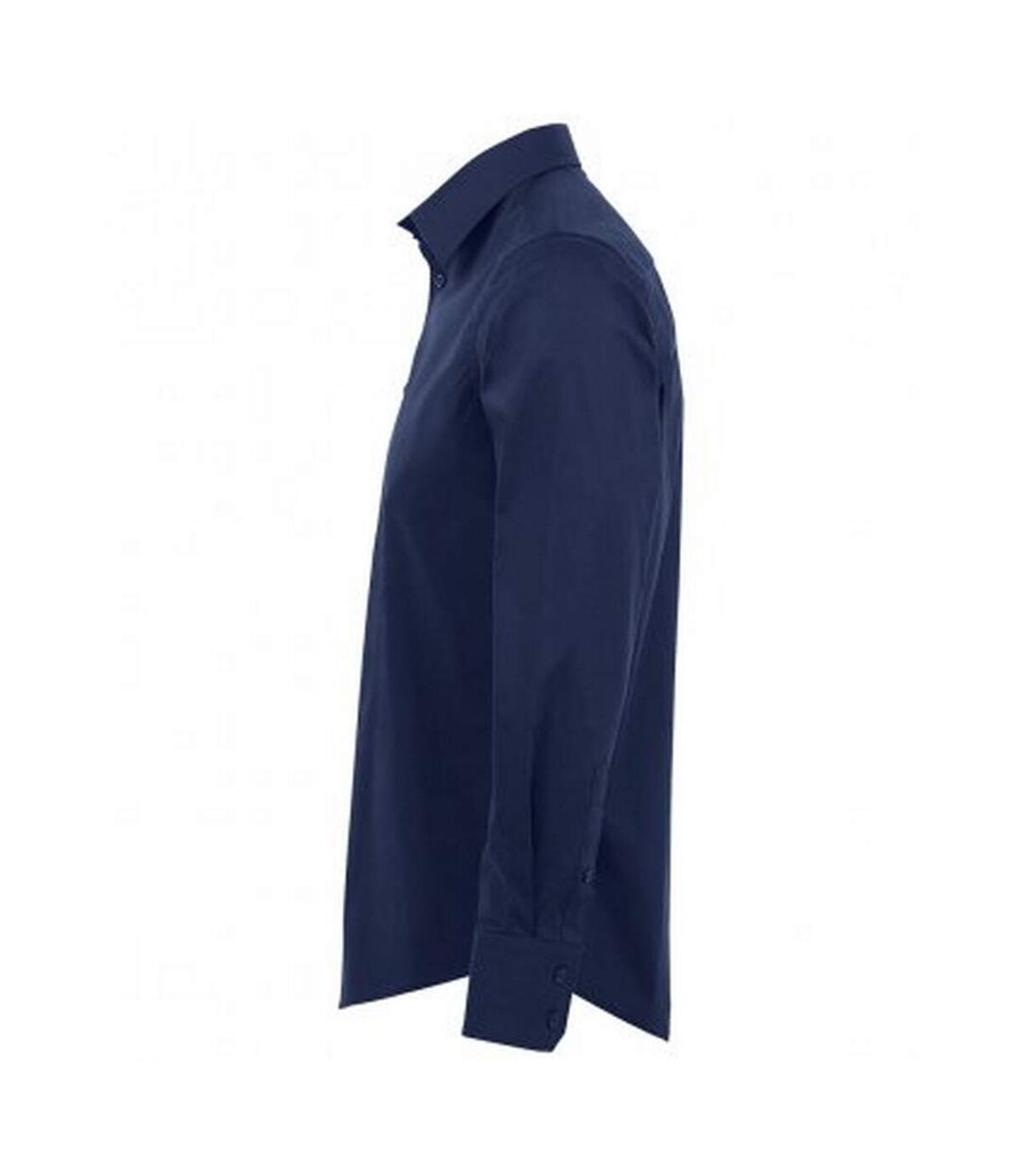 SOLS Mens Brighton Long Sleeve Fitted Work Shirt (Dark Blue) - UTPC337