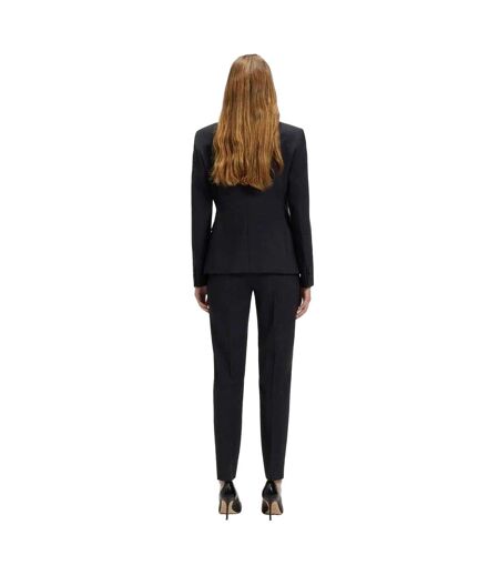 Blazer Motif/style Uni Femme Bleu Foncé Boss