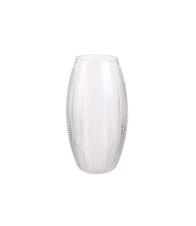 Vase Déco en Verre Magnolia 30cm Transparent