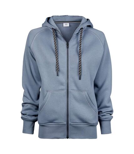 Tee Jays - Sweatshirt à capuche et fermeture zippée - Femme (Gris bleu foncé) - UTBC3320