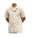 Chemise beige homme paname brothers charly-1