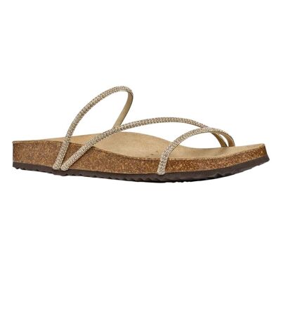 Sandales D Brionia R Femme Taupe Clair Geox