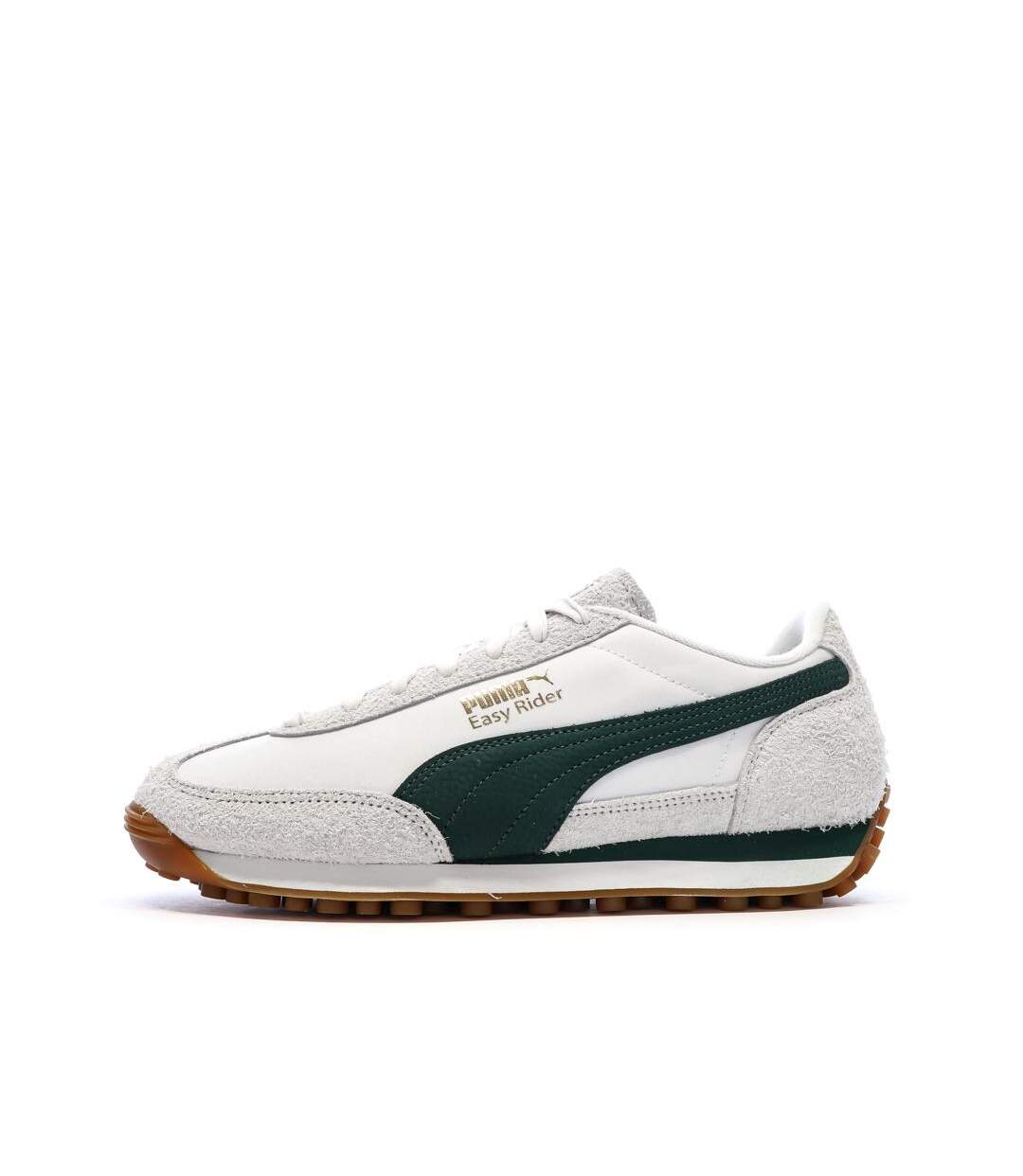 Baskets gris/vert homme puma easy rider-1