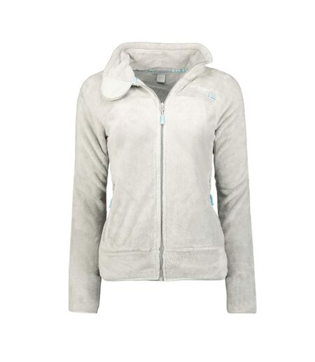 Veste polaire gris clair femme Geographical Norway Upaline