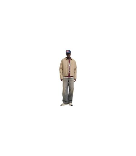 Mens Plain Cotton Jacket Crockery Jack And Jones