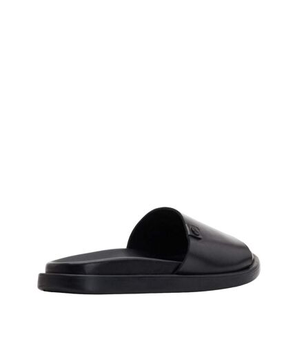 Base London Mens Harko Leather Sandals (Black) - UTFS9946