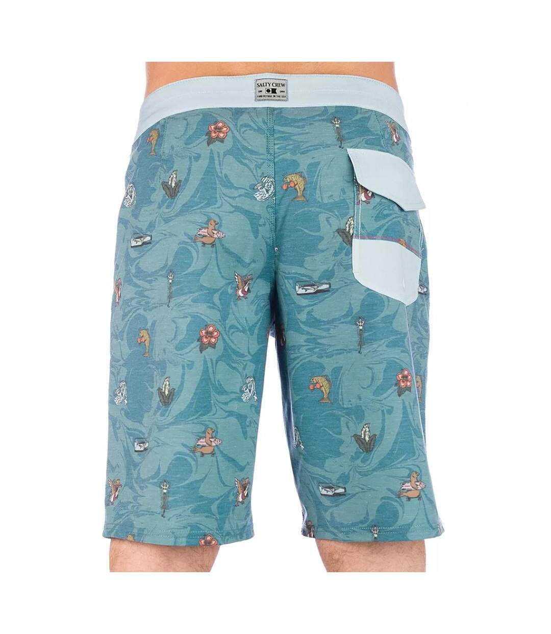 Short de bain Bleu Homme Salty Crew Bonzarelly - 32