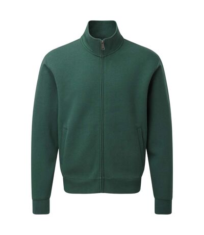 Russell Mens Authentic Full Zip Sweatshirt Jacket (Bottle Green) - UTRW5509
