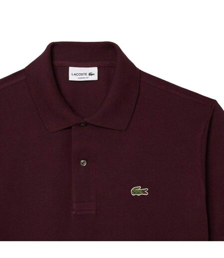 Polo Original L.12.12 Homme Rouge Bordeaux Lacoste