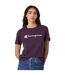 T-shirt Femme Violet Clair Champion-1