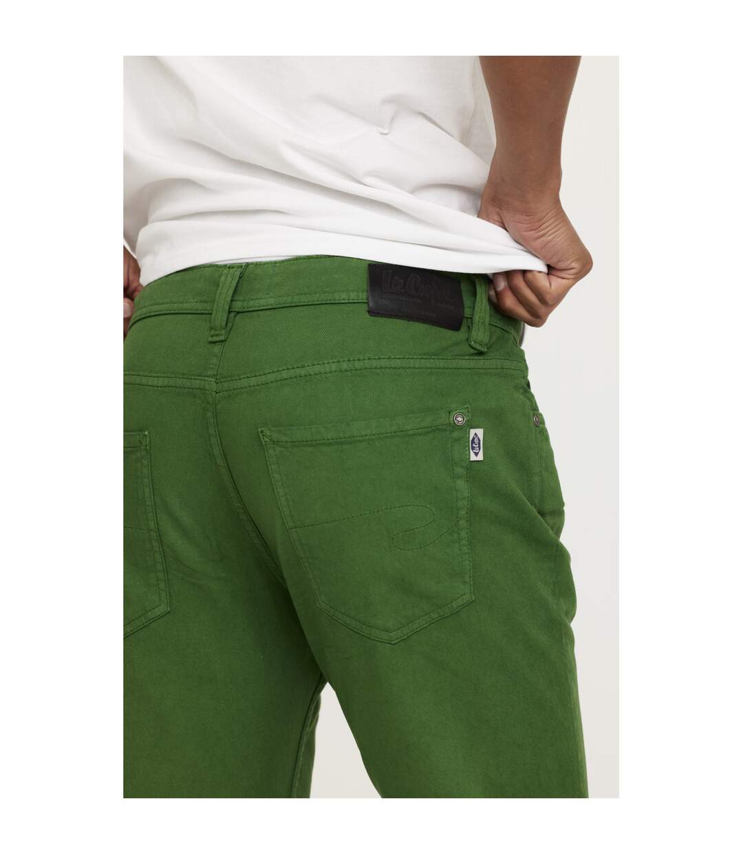 Pantalon coton straight LC122-4