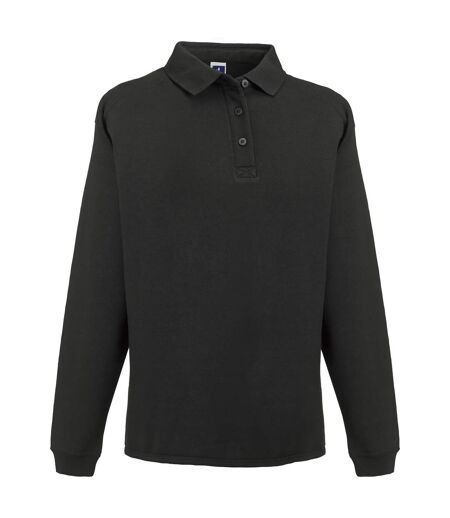 Russell Europe - Sweatshirt avec col et boutons - Homme (Noir) - UTRW3275