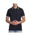 Polo marine homme g-star raw striped collar-1